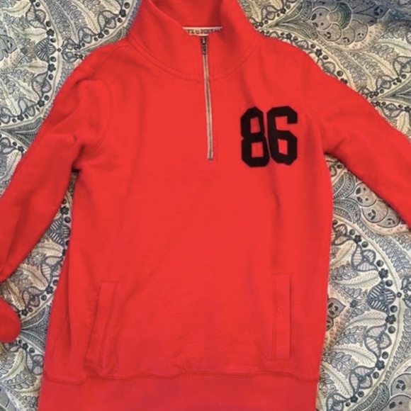 PINK quarter zip - Picture 1 of 2